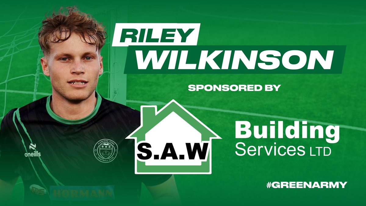 SleafordTownFC's tweet image. 52’ ↔️ First change of the match for the Greens:

On comes Riley Wilkinson for Benji Zalewski. 

🔵#Pinxton 3-1 #GreenArmy🟢