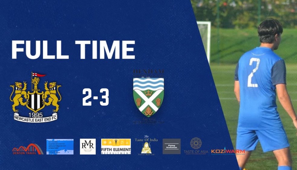 Newcastle East End Seniors (@neesfc) on Twitter photo 🔵 FULL TIME 🔵
A dreadful 2nd half performance sees the lads knocked out of the cup.
Take nothing away from Hexham who wanted it more and deserved the win and good luck to them in the next round 🔵 FULL TIME 🔵
A dreadful 2nd half performance sees the lads knocked out of the cup.
Take nothing away from Hexham who wanted it more and deserved the win and good luck to them in the next round
