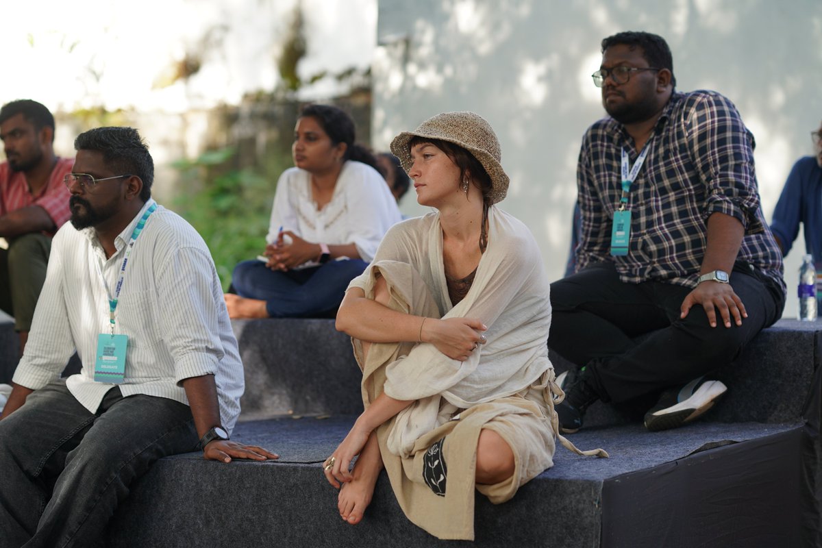 KeralaTourism's tweet photo. Glimpses from Yaanam travel literary fest—where ideas flowed, stories were told, and the spirit of travel came alive in Varkala.
#Yaanam #LiteratureFest #Events #Varkala #Beach #KeralaTourism https://t.co/SHQENC57FC