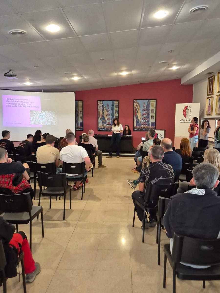 collavella's tweet photo. Avui hem presentat el nostre Protocol de prevenció i abordatge de les violències masclistes.

Seguim fent pinya per espais segurs i igualitaris.

#collavella https://t.co/bi1lTrmSE1