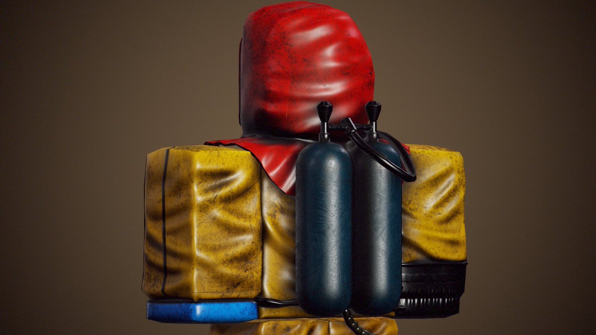 t6sko's tweet image. (Old Project)
Rust Hazmat Layered Clothing UGC!  (Not Uploaded yet) 
#ROBLOX #rust #rustexploit #robloxart #RobloxDev #3dart #3DCG #3DModel #RobloxFreeUGC