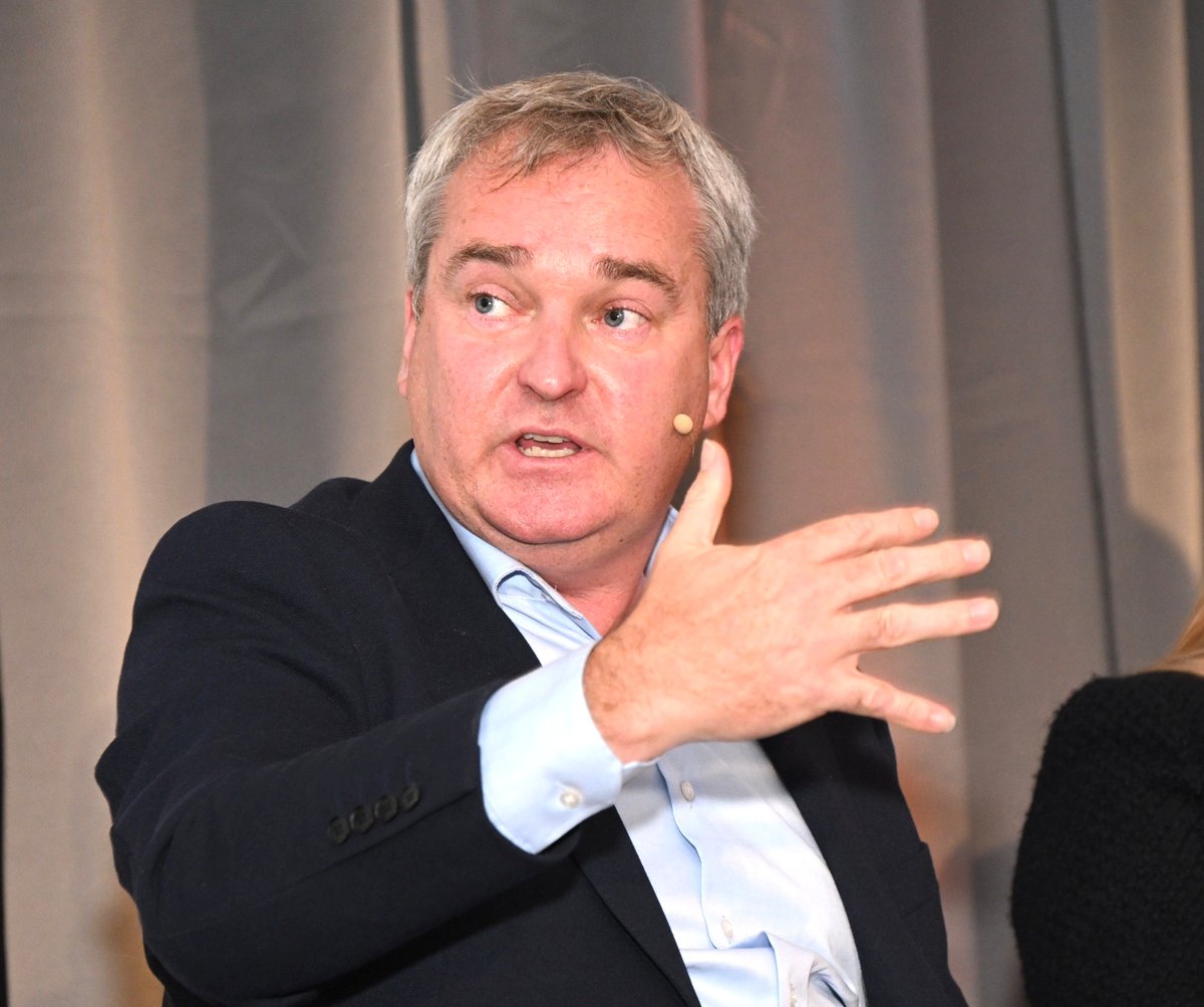 Demand for healthcare is increasing 3-4% a year so in 18 yrs the health service could be twice the size it is now. <a href="/roinnslainte/">Department of Health</a> Secretary General Robert Watt tells IHCA Annual Conference that it is not sustainable to work the same way, or have a future budget of €50bn #IHCA2025