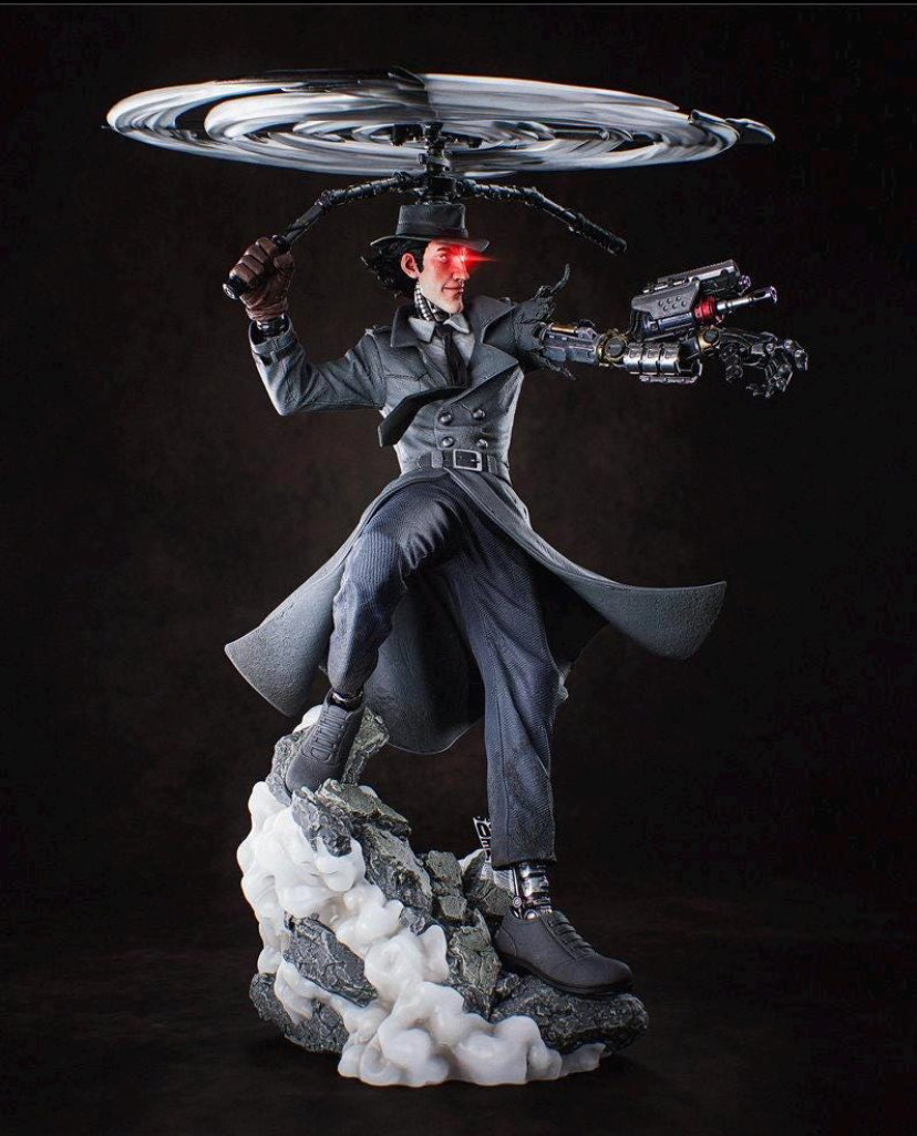 😲 Badass! ‘Custom Cyborg Gentleman’ 😉 A very cool redesigned ‘Inspector Gadget’ 👍🏻

By Heracles Studio