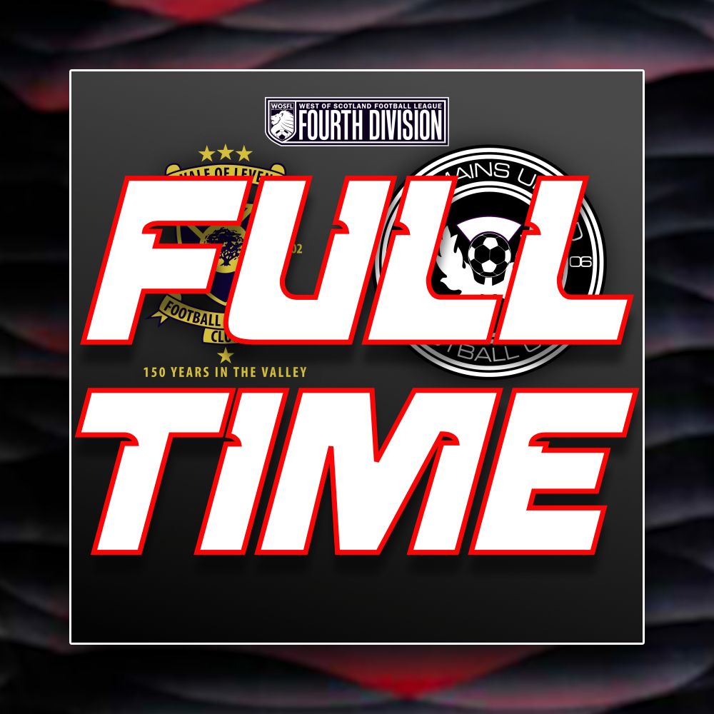 Vale Of Leven 2 Newmains United 0