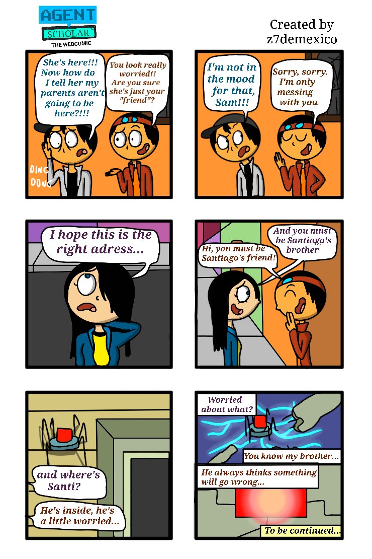 z7demexico's tweet photo. Agent Scholar #206-Mano A Mano, Part 6 #originalcharacters #webcomic #agentscholar https://t.co/5AMt6tDA55