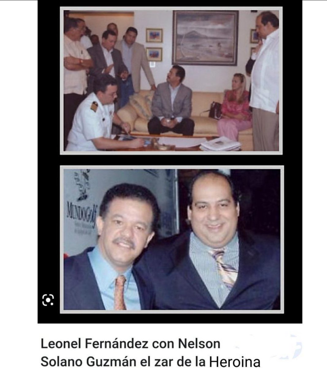 alguien sabes porqué en el Gobierno de Leonel al Zar de la Heroina, Nelson  Solano obtuvo contratos gubernamentales por unos 5,000 millones de pesos  dominicanos (aprox. US$130 millones en esa época) en