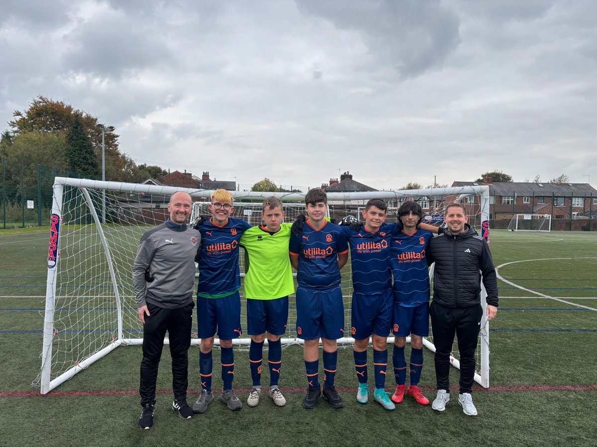 PCABlackpool's tweet photo. Pupils from PCA represented @BFCCT_ in the first round of Ability Counts fixtures held in Leyland today. The team played some fantastic football winning four games and drawing one. Well done! #PCAbeactive @PCAprimary @PCAsecondary @PCAOracle https://t.co/XlyA9YNTsf