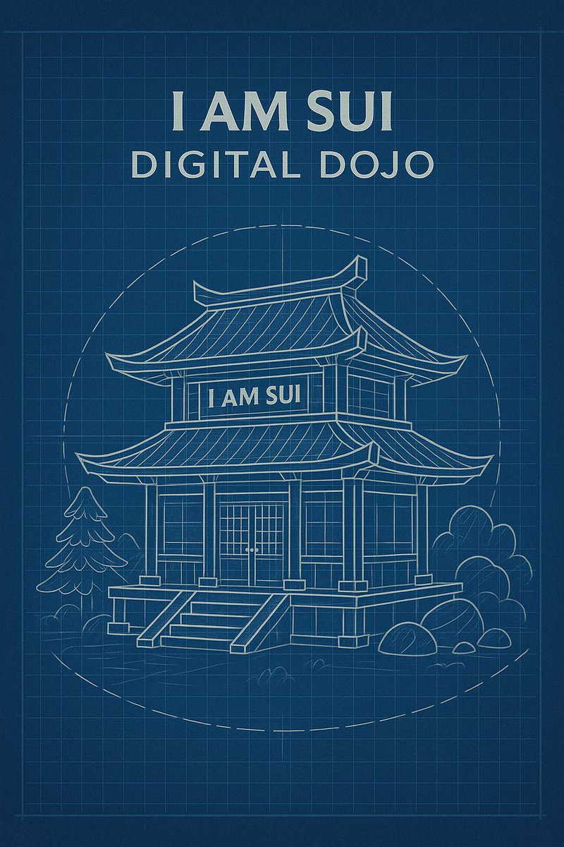 iamsuiofficial's tweet photo. Every dojo begins with a blueprint.
Every vision begins with a spark.
This is ours: the I AM SUI Digital Dojo.
A place where Web3 meets discipline, progress, and purpose. π₯π§
#IAMSUI #DigitalDojo #SuiNetwork https://t.co/MLQBBkhxE3