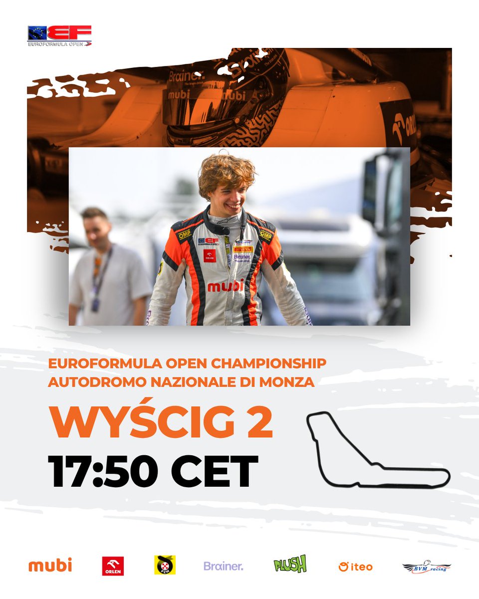 Dzisiaj losy tytułu mogą zostać rozstrzygnięte! 🔥🙌

Po pierwszym wyścigu przewaga w klasyfikacji generalnej jest na tyle duża, że mogę zagwarantować sobie tytuł jeszcze dziś i to nawet po odliczeniu trzech najsłabszych  wyników z tego sezonu 🏁

Ruszam z 5. pola na starcie w