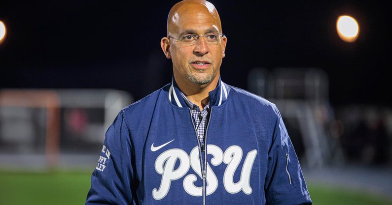 SWiltfong_'s tweet image. There were message board posters worried about this James Franklin GameDay appearance like he was going to burn it all down. They didn’t pay close attention the last 12 years. A morning reminder he was always first class. Whoever is next has big shoes to fill to even do what he…