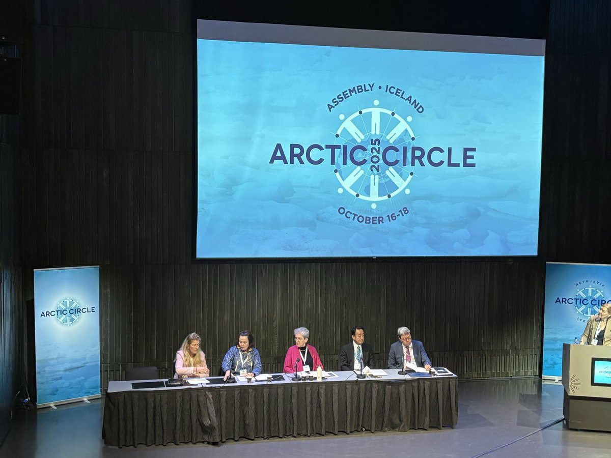 At #ArcticCircle2025, Ambassador Virginia Mearns joined a powerful panel on future-proofing Arctic strategies amid geopolitical flux. Thanks to <a href="/DutchMFA/">Dutch Ministry of Foreign Affairs 🇳🇱</a>  &amp; global partners for advancing strategic dialogue in the Arctic. #CanadaInTheArctic #ArcticStrategy #GlobalAffairsCanada