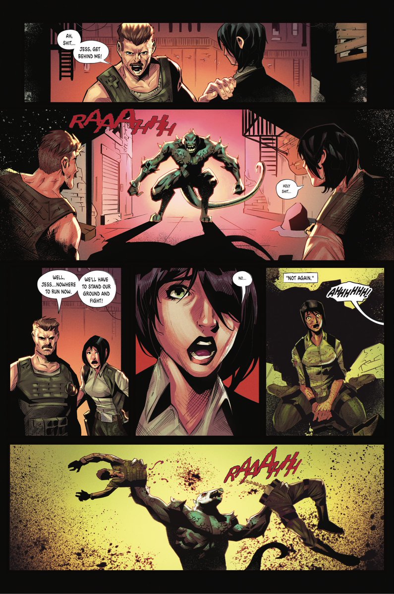 From Scott Snyder Presents: The CloakRoom #4, THE HUNTED is a 12-page sci-fi story by myself and the amazing <a href="/dcechov_art/">Dmitrijus Cechovas</a> 🔥

The comic releases this Wednesday (10/22) on my <a href="/globalcomix/">GlobalComix</a> creator page:

globalcomix.com/a/griffster-co…

Follow to get notified when the comic is published 🤘🏼