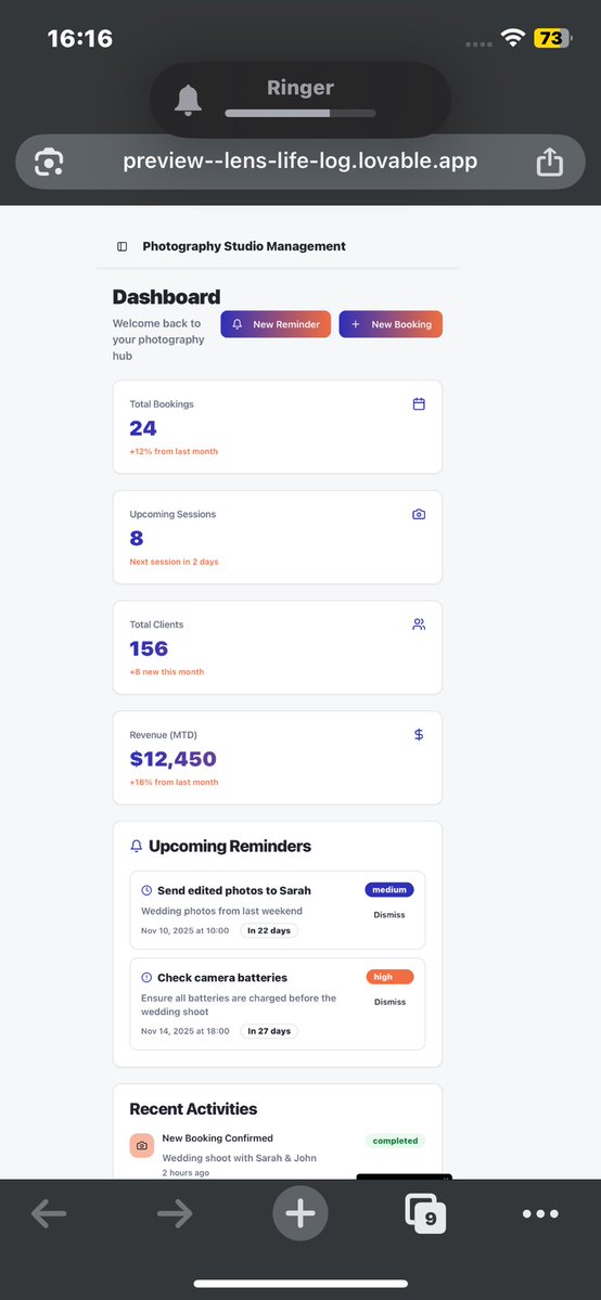 omoware_ayomide's tweet image. Was able to add a dashboard, analytics and Billings feature before I ran out of daily credits😅🫶🏼
In the meantime, kindly give me a follow, a like and a RT so you won’t miss the finished project. Jazakhumllahi khairan always @omoalhajaabiola #technewbie #aicodingtool