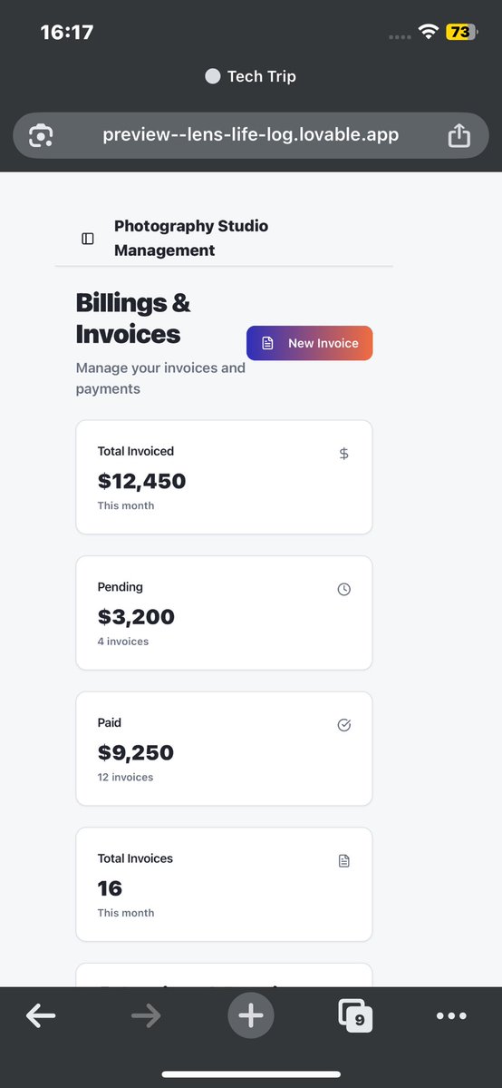 omoware_ayomide's tweet image. Was able to add a dashboard, analytics and Billings feature before I ran out of daily credits😅🫶🏼
In the meantime, kindly give me a follow, a like and a RT so you won’t miss the finished project. Jazakhumllahi khairan always @omoalhajaabiola #technewbie #aicodingtool