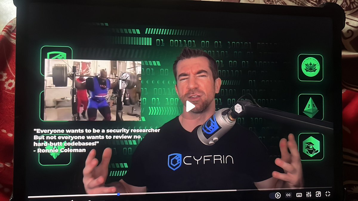 Sabercodes123's tweet image. It&apos;s weekend - So I&apos;m upskilling and working on side projects.

The Best Smart Contract developers are security conscious.

Learning how to Write crazy S.C Audits.

Thank you @PatrickAlphaC @theredguild 🫡🫡