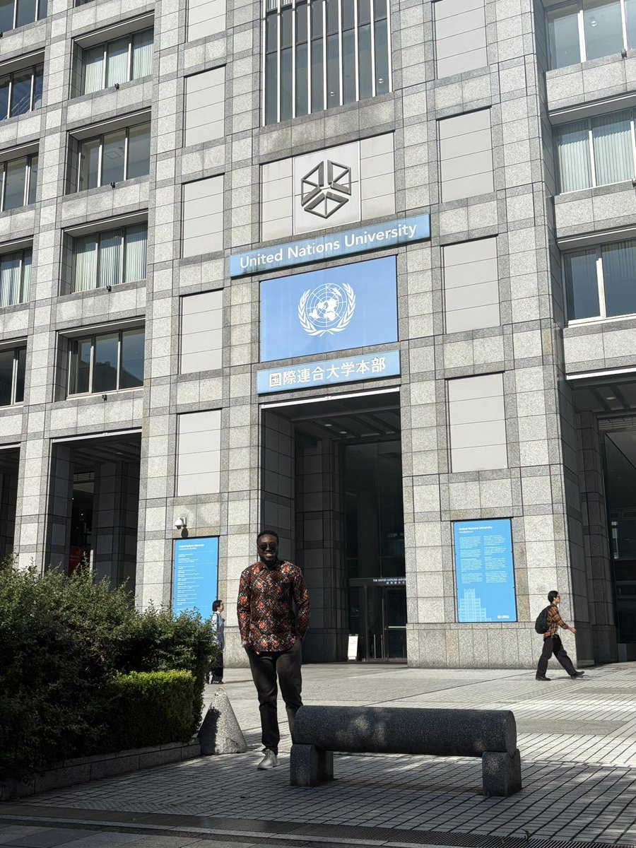 Honoured to have joined fellow UN Early Career Researchers at the 4th UN Open Science &amp; Open Scholarship Conference 🇯🇵 <a href="/UN/">United Nations</a> University, Tokyo.
A powerful space to advance open knowledge, sustainability &amp; citizen participation.#PactForTheFuture. 
#UNOpenScience #OpenScholarship