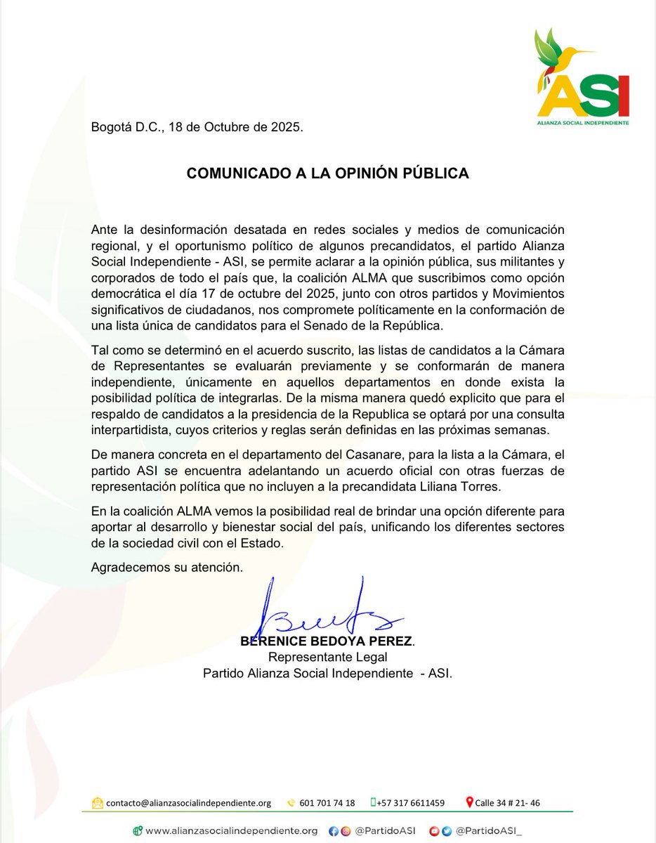 Partido ASI tweet media