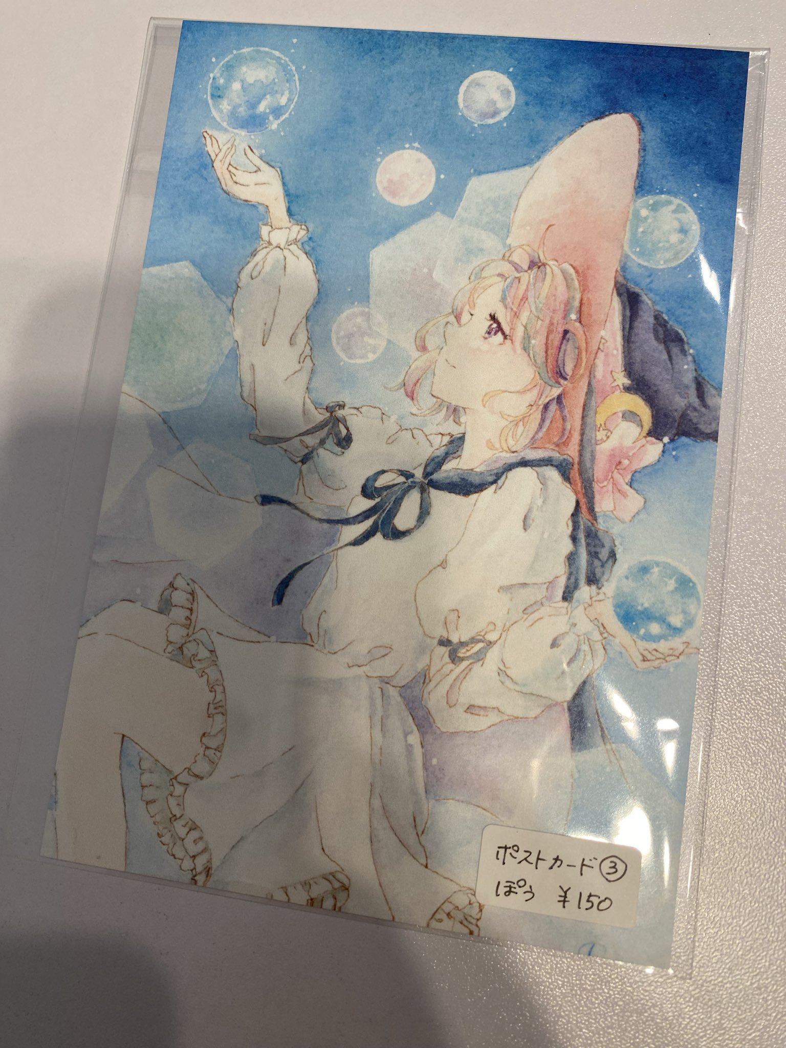 月兎-Tsukito-︎︎さま専用（原画）記憶を映す海【A5／水彩画／#2728 Gallery glad. on X: 