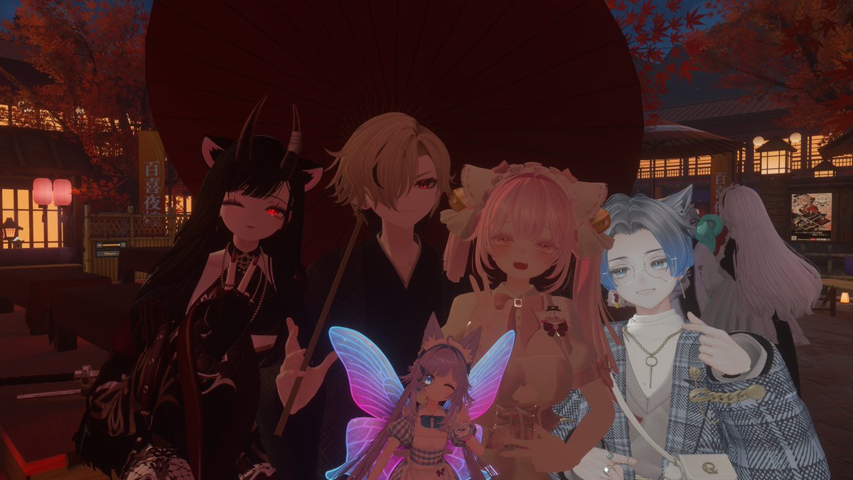 百喜夜煌に行ってきた！！
色んなイベントのキャストさんたちに会えてめっちゃ楽しかった！！
歌と舞のパフォーマンスもすごく良かった...
小さき命たちが尊かった...🤩
#VRC_百喜夜煌
#ぷぷりえ
#どりーむぷらねっと
#御領主後援会