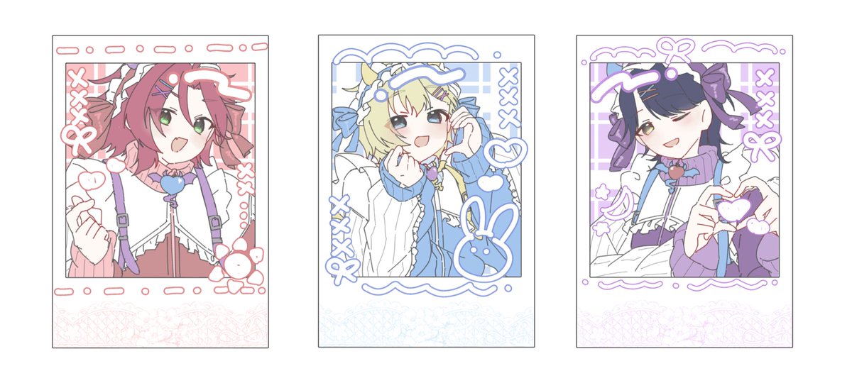 チェキ風にしてみた