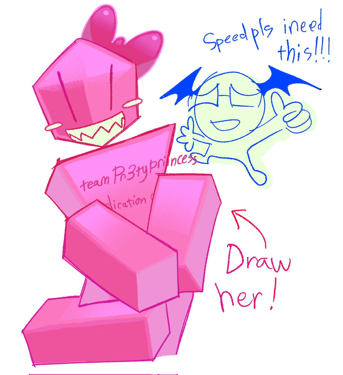 DRAW PR3TYPRIINCESS AND I'LL DOODLE UR REQUESTS