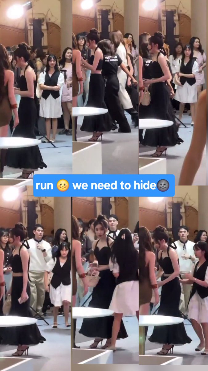 YoMew8's tweet photo. Fans are close to discovering the truth now, but they are hiding again 🌝 Avoid. Panic. Guilty🌚 #YokoApasra‌ #FayePeraya #FayeYoko https://t.co/rWPDv7rB9q