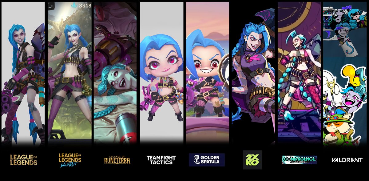 claymore1998_'s tweet image. #Jinx #LeagueOfLegends 
Many Jinx😃😝