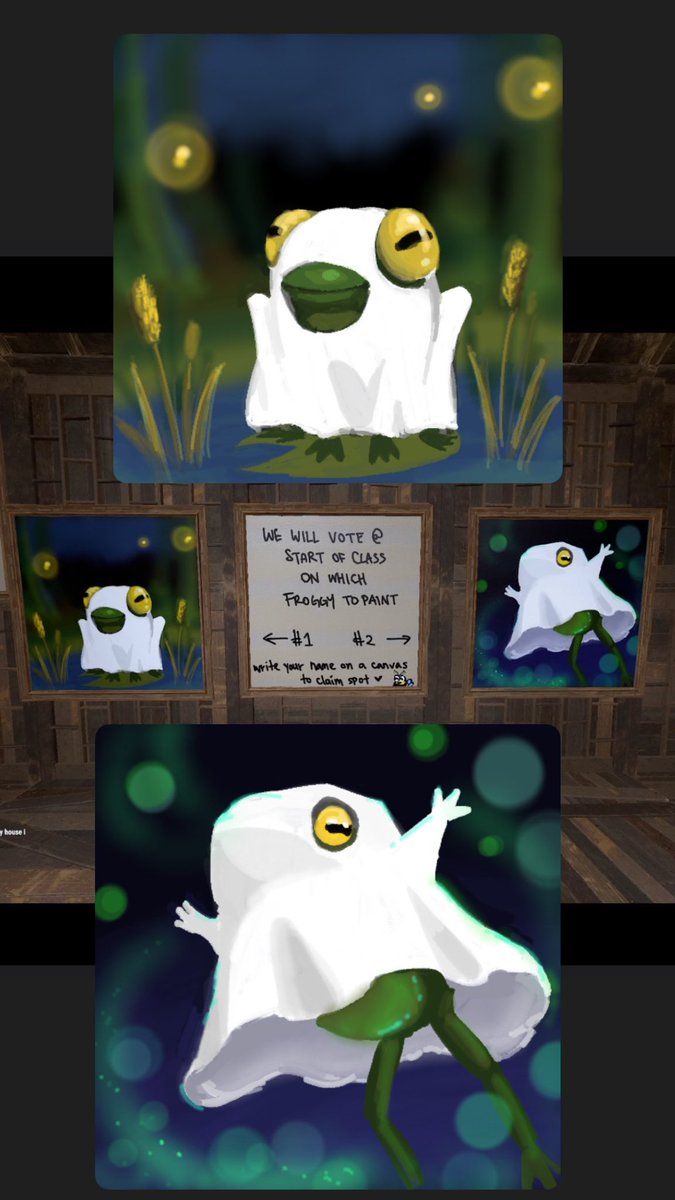 Doing sheet ghost froggy <a href="/playrust/">Rust</a> art class today!
Beginner friendly!

Session 1:
PDT: 18 Oct 16:00
EDT: 18 Oct 19:00
UTC: 18 Oct 23:00 
AEDT: 19 Oct 10:00

Session 2:
PDT: 19 Oct 03:00
EDT: 19 Oct 06:00
UTC: 19 Oct 10:00
AEDT: 19 Oct 21:00

Live on twitch.tv/b28b1