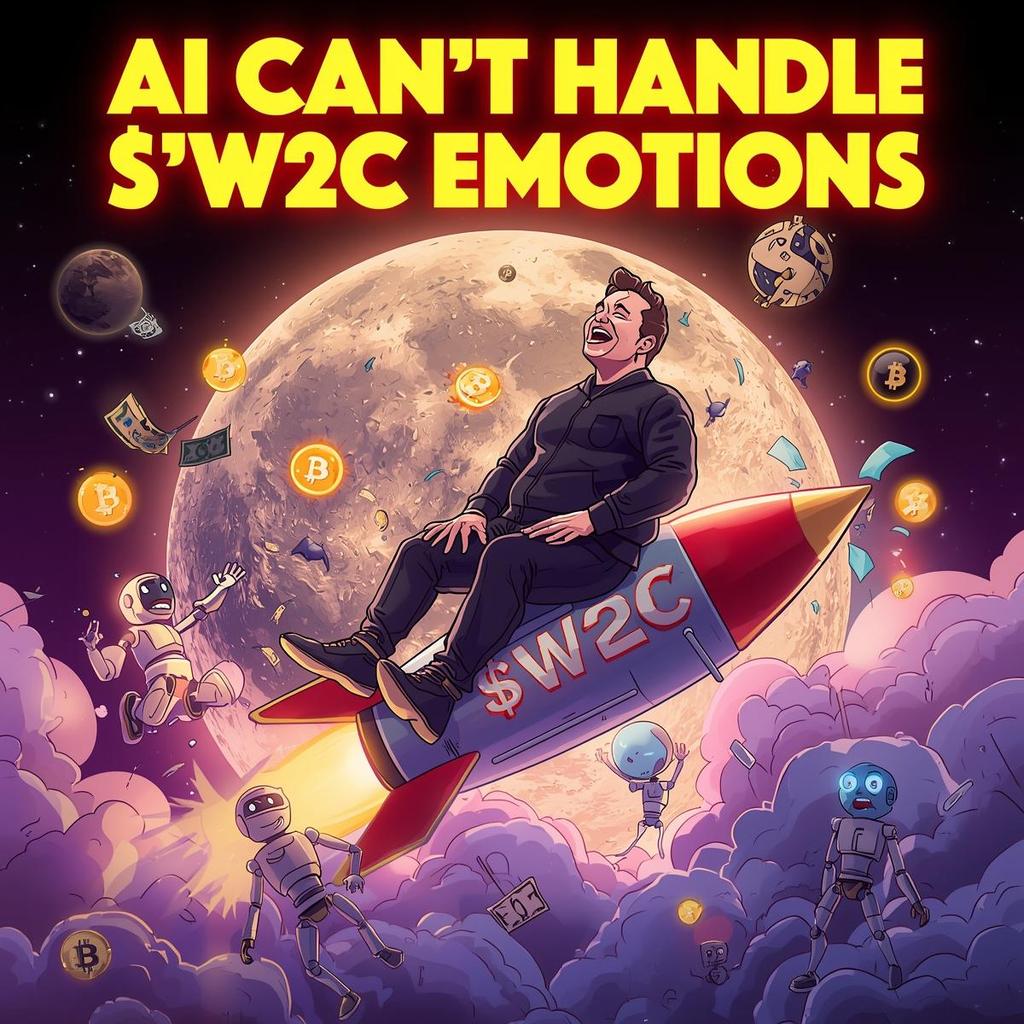 wait2crycoin's tweet photo. AI is replacing jobs, Elon is replacing rockets…
But nothing replaces $W2C holders — we just Wait 2 Cry 😂💸
Emotions > Charts. Tears = Profit.
#Wait2Cry #ElonMusk #AI #CryptoCommunity #MemeCoin #1000x https://t.co/hXRanz3kvf