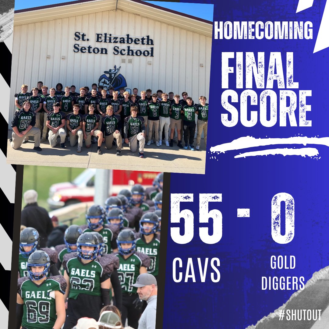 ‼️Homecoming victory!‼️ 

Cavs are 8-0 on the regular season! 
#Shutout