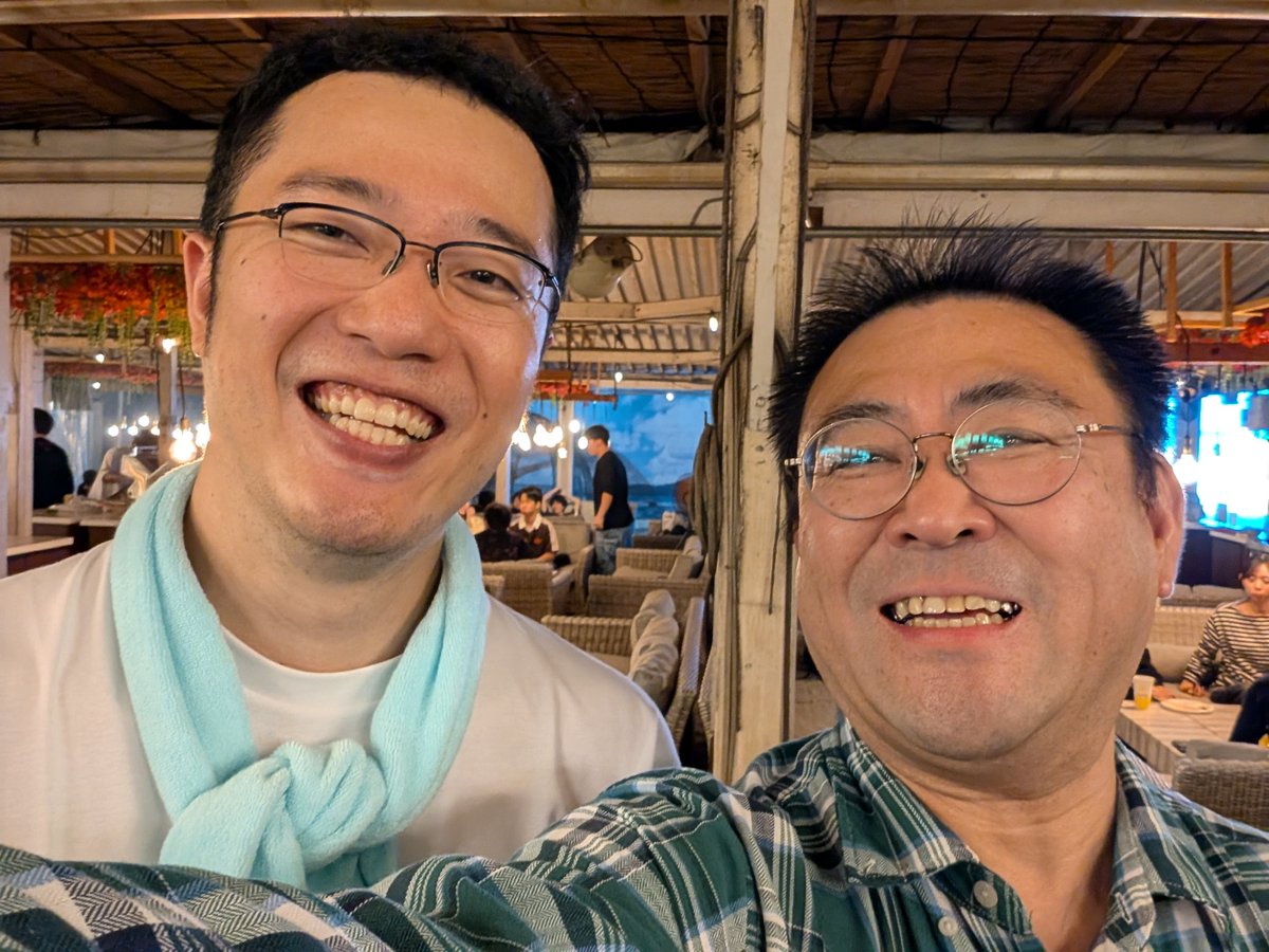 mimizawa_mememe's tweet image. 動画で時々拝見する背の高いかたがまず頭一つ抜けて見えたのでここが会場とわかりました！
#チームみらいBBQ