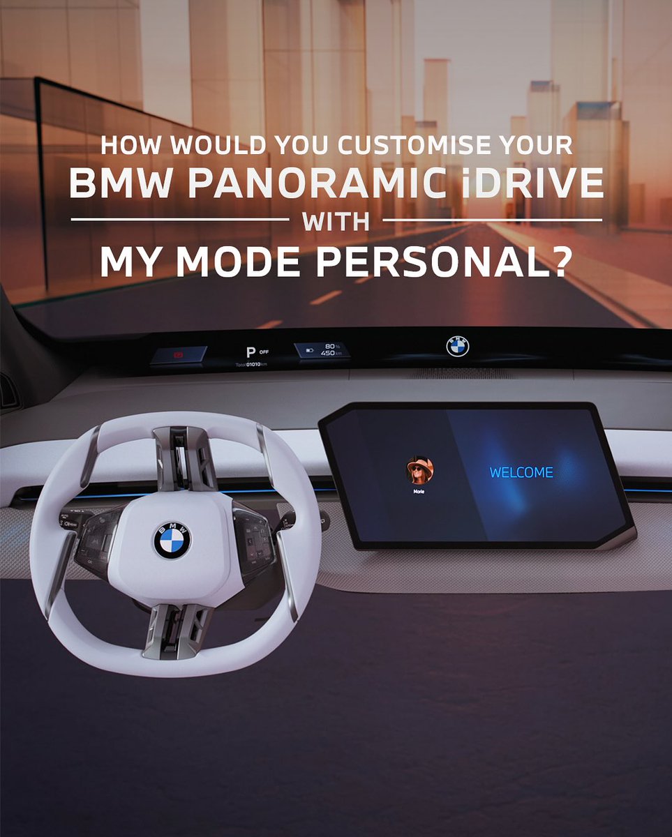 BMWsaudiarabia's tweet photo. BMW Panoramic iDrive: رفيقك الرقمي الذكي في كل رحلة.
The BMW Panoramic iDrive: your digital co-pilot for the road ahead
#BMWSaudiArabia #BMWKSA #BMWiDrive https://t.co/7n23aRKenY