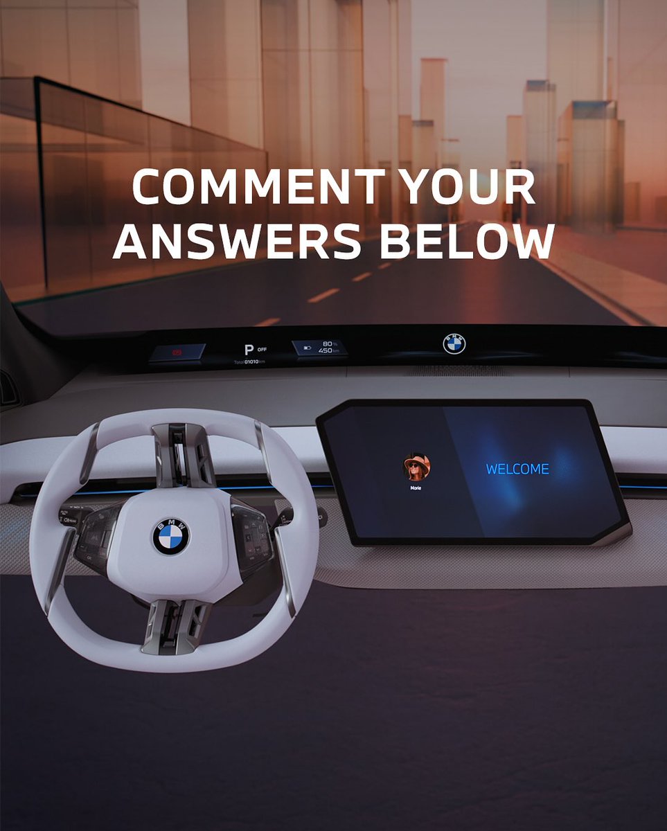 BMWsaudiarabia's tweet photo. BMW Panoramic iDrive: رفيقك الرقمي الذكي في كل رحلة.
The BMW Panoramic iDrive: your digital co-pilot for the road ahead
#BMWSaudiArabia #BMWKSA #BMWiDrive https://t.co/7n23aRKenY