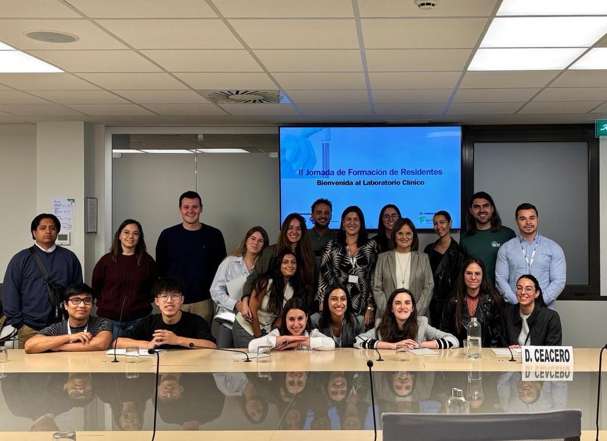 📌 II Jornada de bienvenida para residentes de Análisis Clínicos y Bioquímica Clínica 

👋 La Comisión de Residentes y Jóvenes Especialistas ha ofrecido consejos y herramientas que les serán de gran utilidad para afrontar la residencia 🏥 

#laboratorio #formacion #residencia