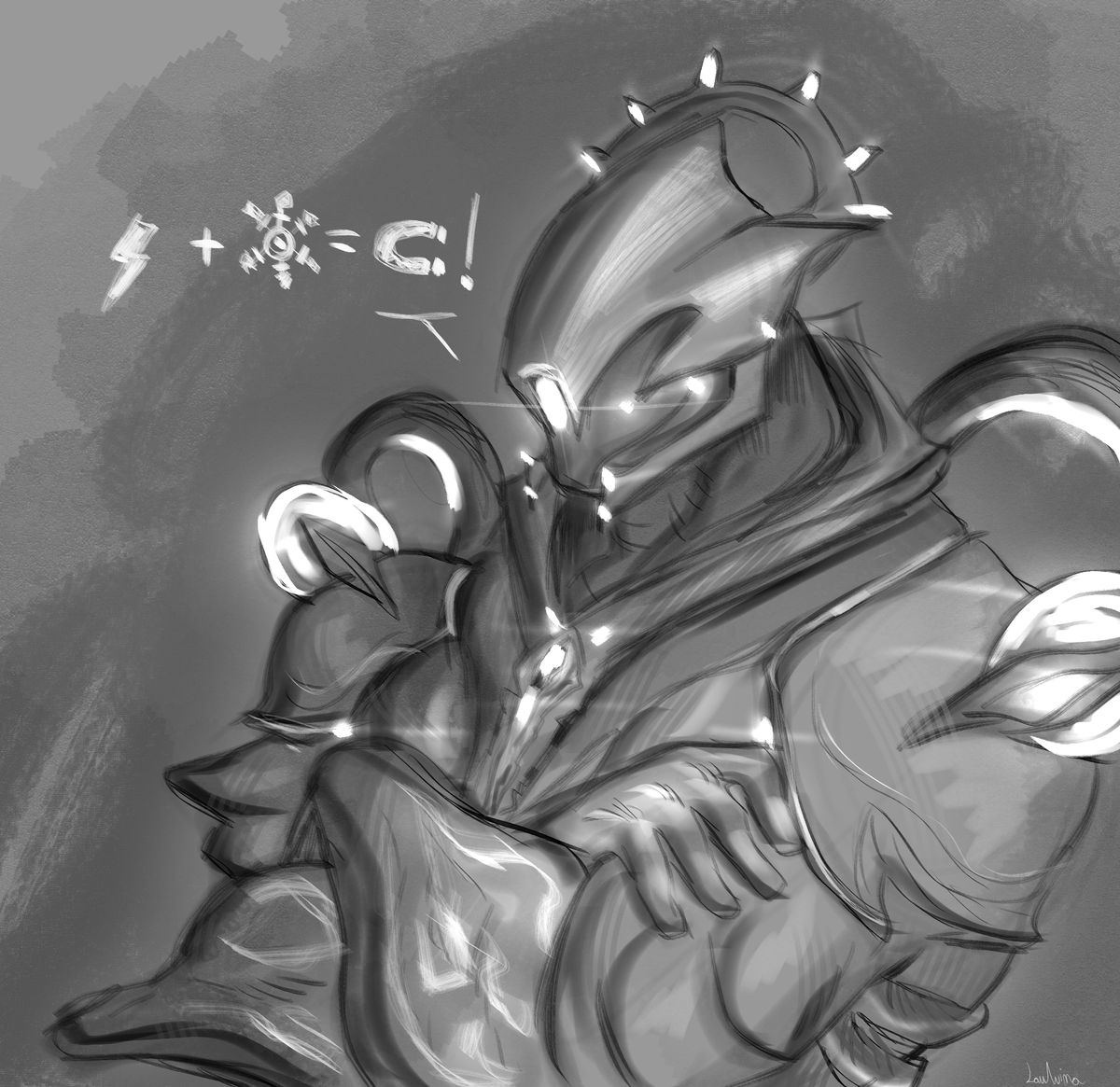LauAnima_'s tweet photo. Day 18-Alchemist!

#Tennotober2025 #TennoTober https://t.co/5eskf6LRko