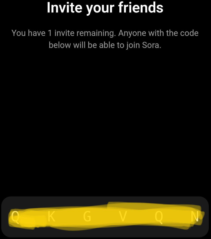 Sool_Goodman's tweet photo. GET FREE SORA 2 INVITE CODES:

W9UERT
HR1Y3I
ND0UEI
KO3DHK

Want your own invite? Do this:

🤝 follow
❤️ like + repost
💬 comment "Sora invite"
👀 check bio

Don't miss your chance! https://t.co/SgwmJUS7iY
