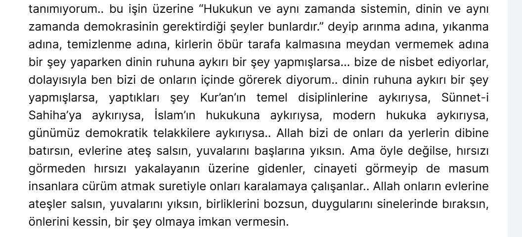 CemilGunesli97's tweet photo. 1-"Mülaane bize döndü" ifadesi hak ile bâtılı birbirine karıştıran bir söylemdir. Bu söz, ilahî adaleti tersyüz eden, zalimi temize çıkaran ve mazlumun duasını suç gibi gösteren bir yanılgıdır. Oysa yaşanan zulüm, mülaanenin değil, imtihanın ve beşerî azgınlığın sonucudur.
⬇️⬇️⬇️ https://t.co/zTHG1ofUID