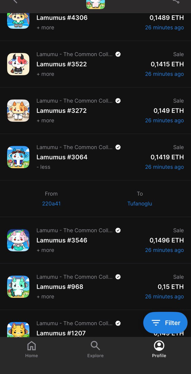 zenerbabax's tweet image. 20 adet @lamumudotxyz çekmiş. @Tufanoglu_