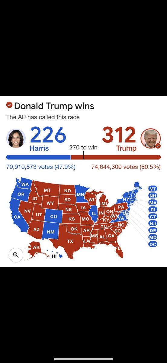 Primrose771646's tweet image. America already had a no kings protest on November 5, 2024, and Donald Trump won in a landslide