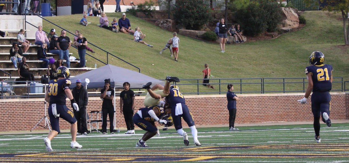 UCO hosts Emporia State tonight in Edmond. Williams upends Hornet WR in last year's contest <a href="/ucobronchofb/">UCO Football</a> <a href="/ucoathletics/">UCO Bronchos</a>