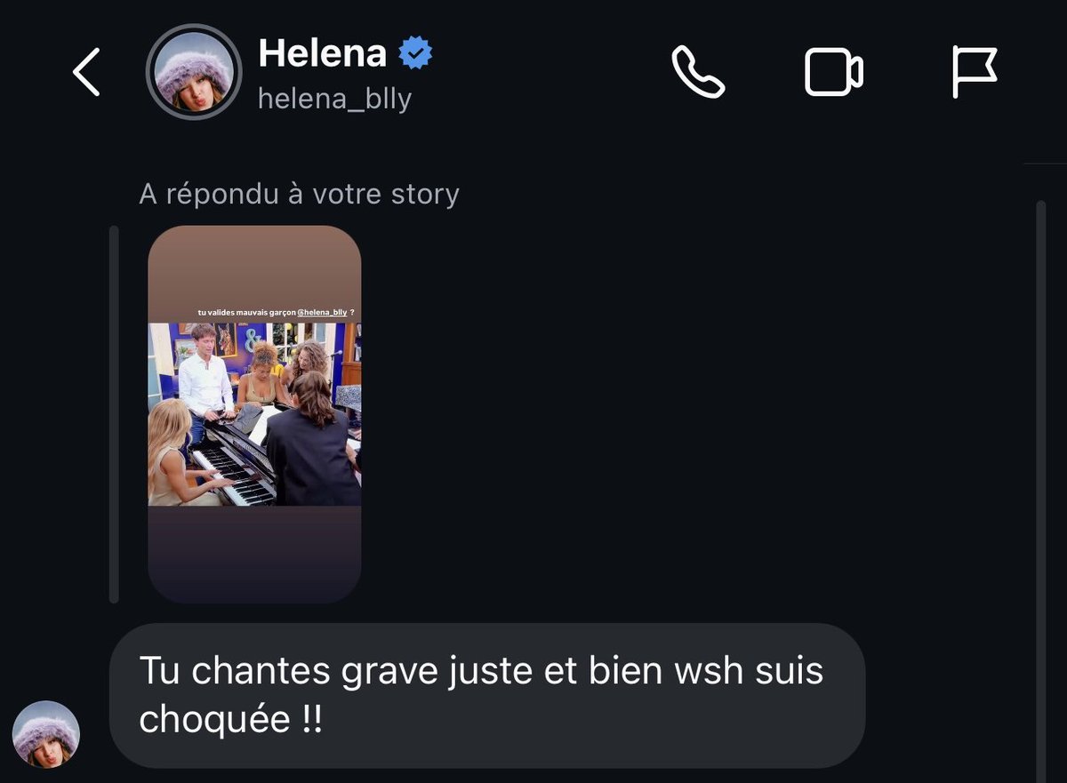 c’est bon je suis validé par la reine de Belgique 🇧🇪