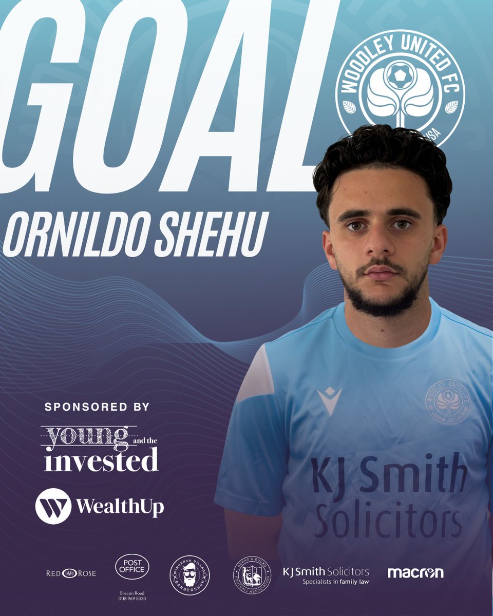 79’ | GOOAALLL! Ornildo shehu puts Woodley in front with a right footed shot from the spot.  
Woodley United 2 🆚 1 Chelfont St Peter 
#NonLeague | #WeAreUnited | #Matchday
