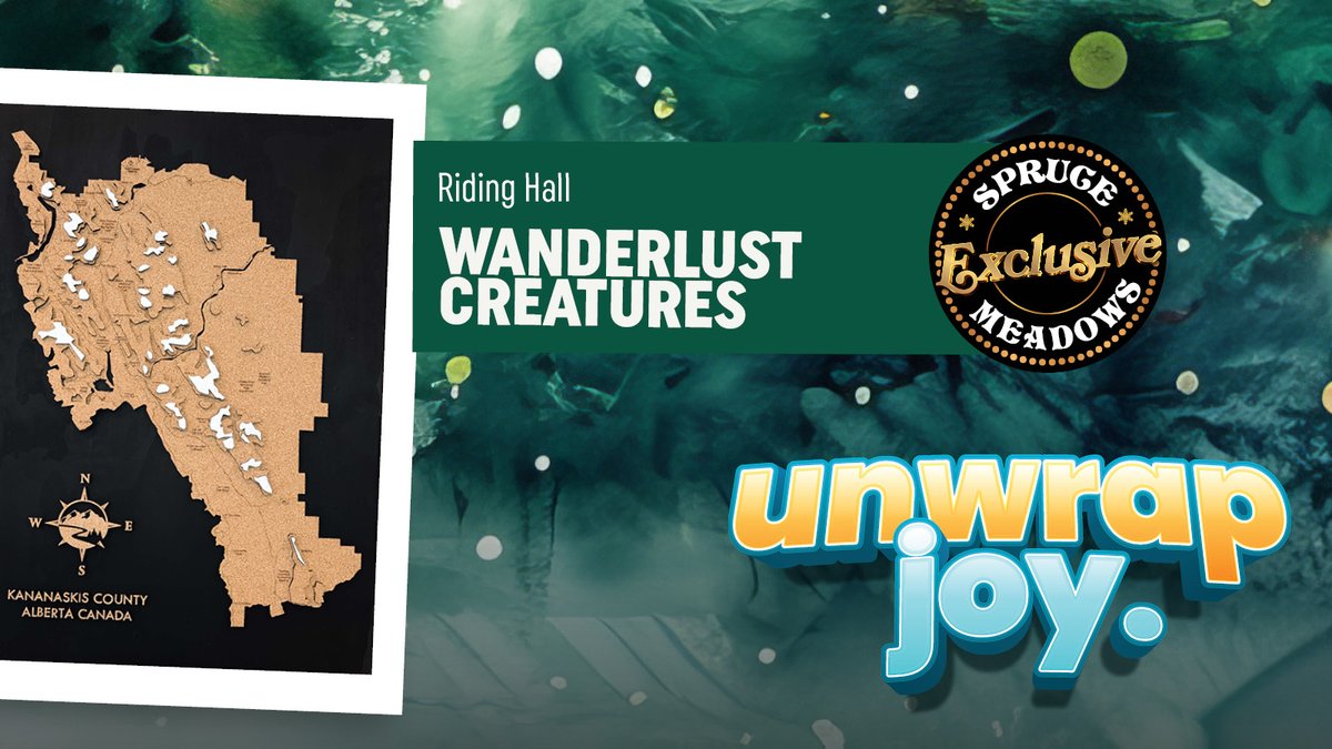 More Spruce Meadows Exclusives! ✨
Look for the Spruce Meadows Exclusives logo during our International Christmas Market and discover something magical this season!

🎟️ Tickets for the International Christmas Market, presented by TELUS are now on sale at bit.ly/SMXmasMarket