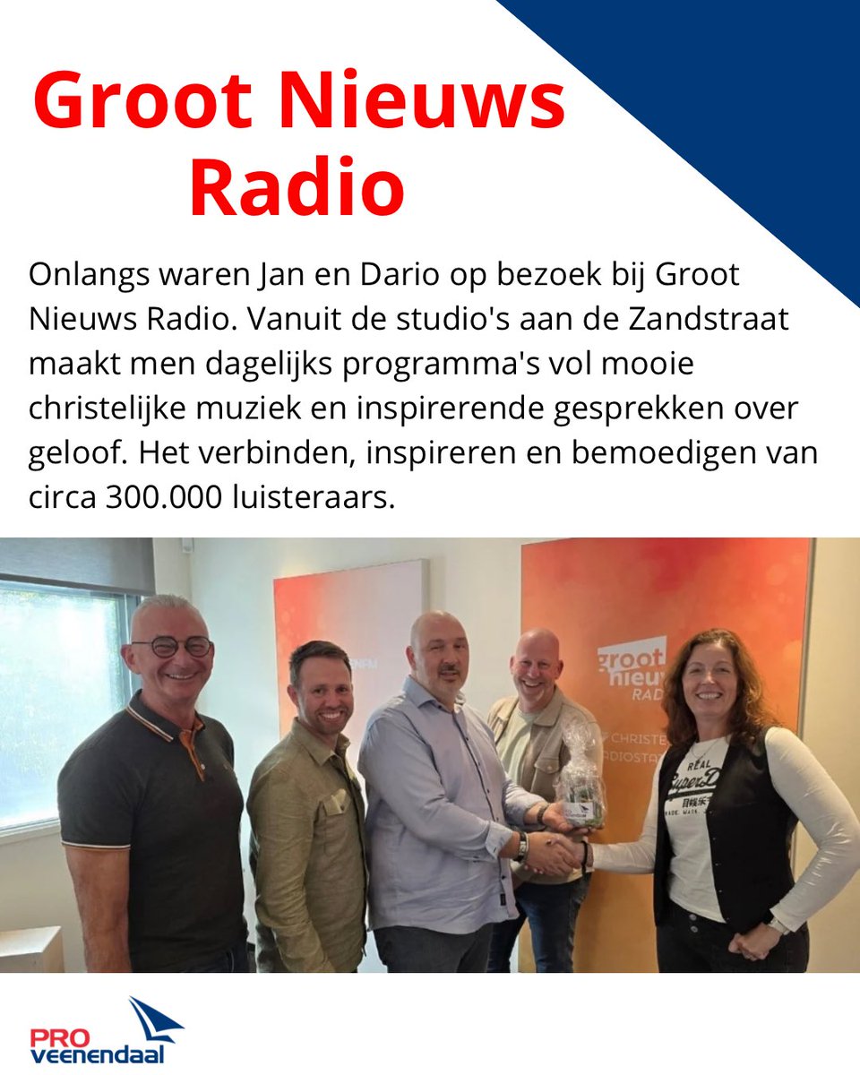Onlangs waren Jan en Dario op bezoek bij <a href="/grootnieuwsnl/">Groot Nieuws Radio</a> . Wil jij lezen hoe dat was? Lees verder op onze website!