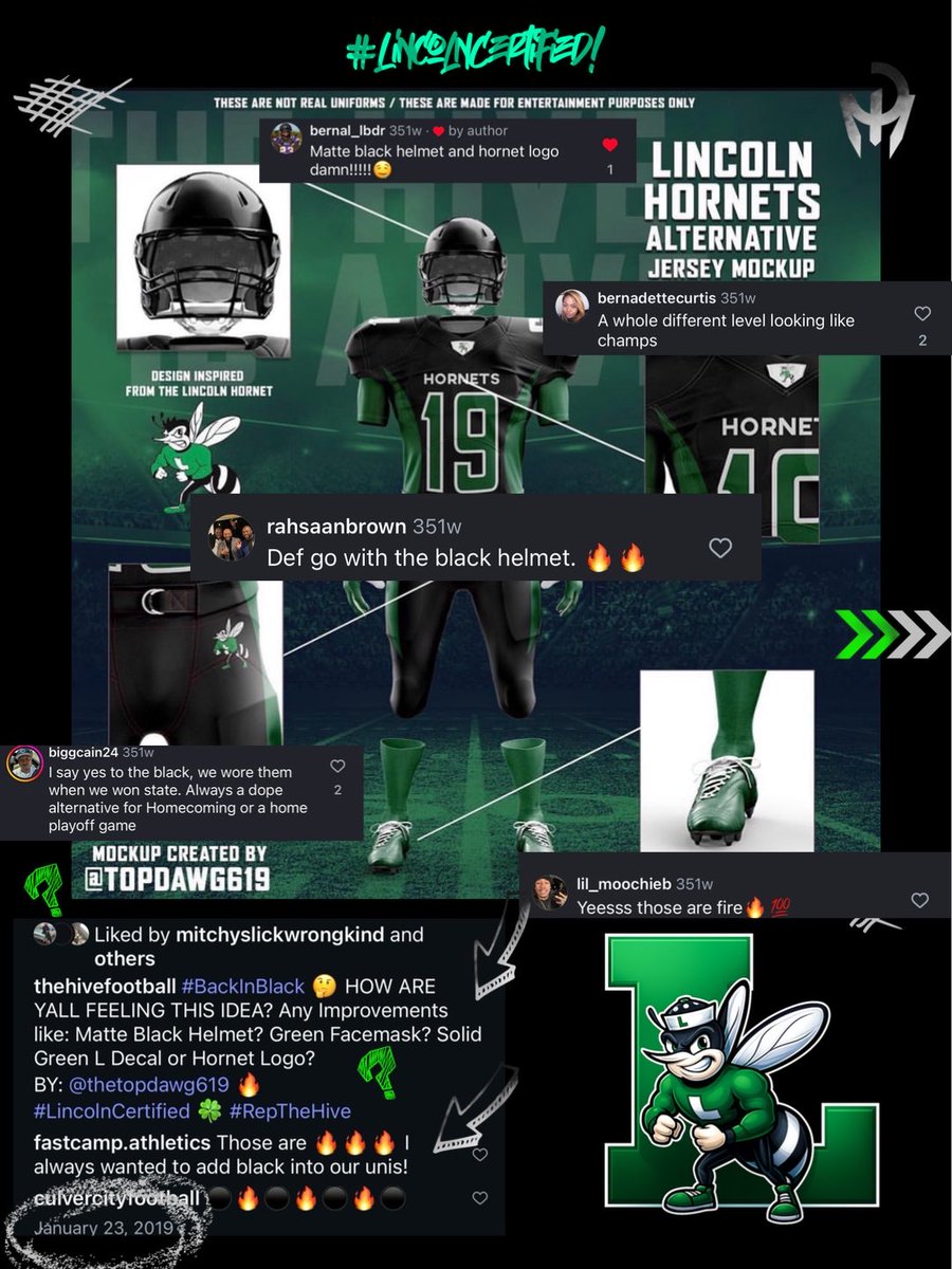 We Won Best Dressed At Homecoming ⚫️🍀
#LincolnCertified 🍀 #RepTheHive