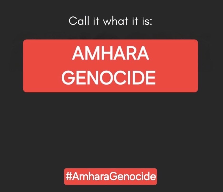 Evidence continues to show that Abiy Ahmed’s regime is carrying out systematic violence driven by hatred toward the Amhara people. The ongoing massacres, airstrikes, and displacement amount to war crimes and crimes against humanity. #AmharaGenocide #WarOnAmhara <a href="/hrw/">Human Rights Watch</a> <a href="/amnesty/">Amnesty International</a> <a href="/AFP/">AFP News Agency</a>