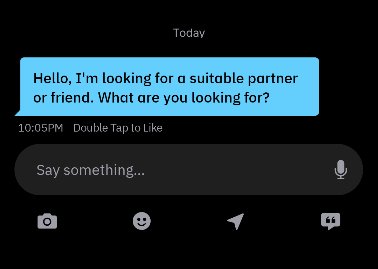 ArthurDgm's tweet photo. I've been getting messages from newly created profiles in the G app from East Asian looking dudes. What gives? Is this a new scam? https://t.co/cgVOBiefvV