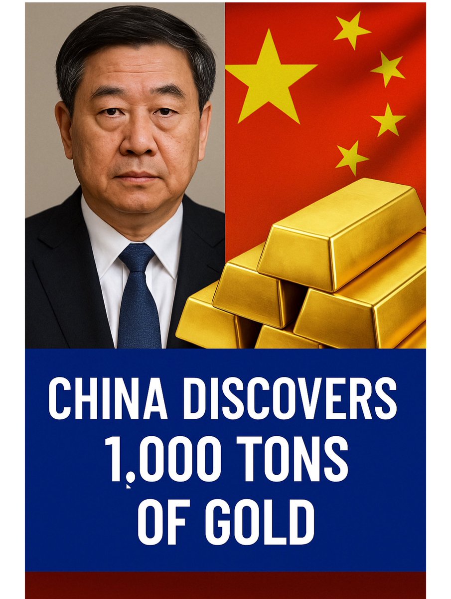 China has discovered over 1,000 tons of gold — one of the largest finds in history. 💰
Experts warn this could shift global power and shake world markets. 🌍
Follow @ZaroorGlobal for real-time global updates! 🔔

#China #Gold #GlobalNews #Economy #Mining #ZaroorGlobal #Trending