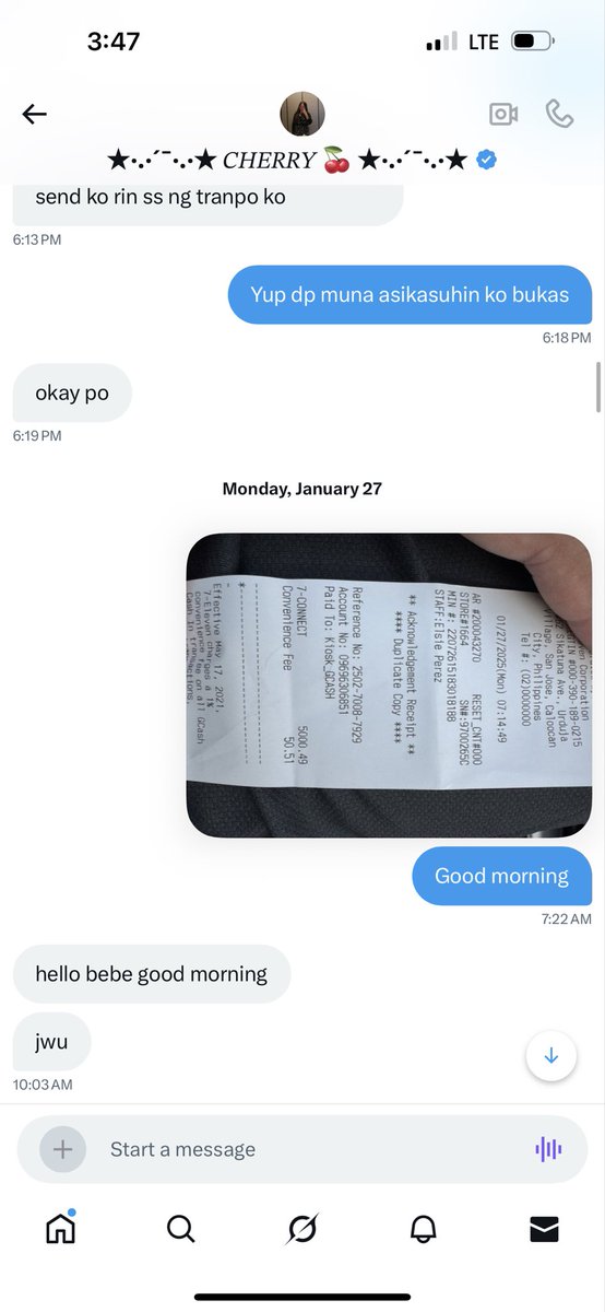 HesoyamThatShit's tweet photo. Story time

Nagfullpayment na ako nung Jan since legit siya, matagal na siya sa community and madali ako kausap. We’re suppose to meet noong Feb kaso dami niya excuse (family maters daw) then nangako siya sakin na paguwi ko na lang sa Sept bawi siya https://t.co/0QFZmgp9Gn