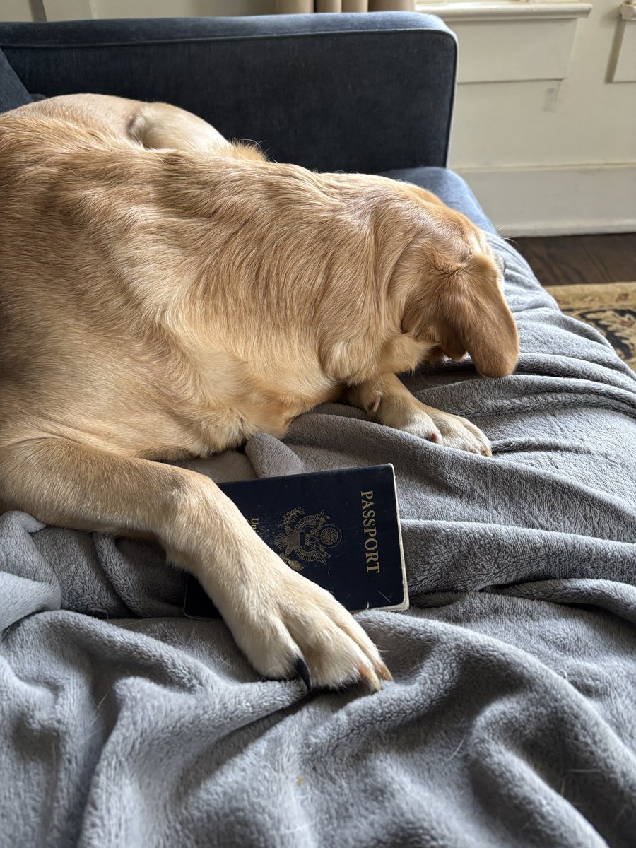 She’s ready to go.